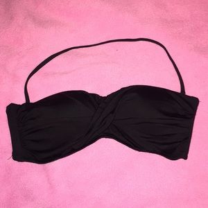 Black bikini top